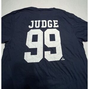 New York Yankees Aaron Judge #99 Licensed Fanatics T-Shirt Men's Size Large NWOT